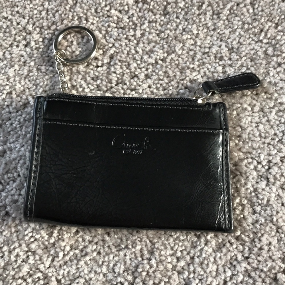 Coach coin purse.